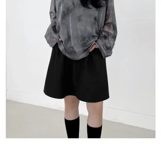 [BUNJANG] Loose Fit Tie-dye Mesh Long Sleeve T-shirt / (원가2.4) 오랜 루즈핏 타이다이 물나염 메쉬 긴팔 티셔츠