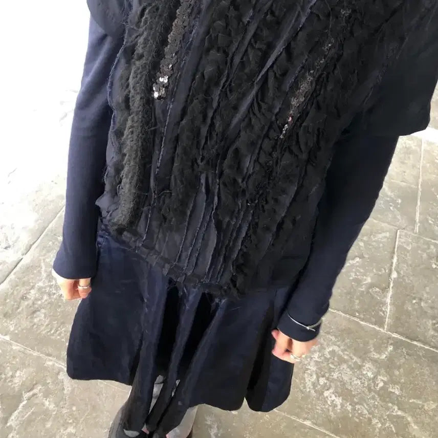 [BUNJANG] Comme des Garcons Tricot Blouse / 꼼데가르송 트리콧 블라우스