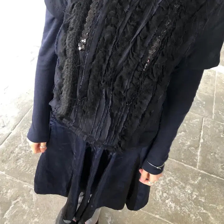 [BUNJANG] Comme des Garcons Tricot Blouse / 꼼데가르송 트리콧 블라우스