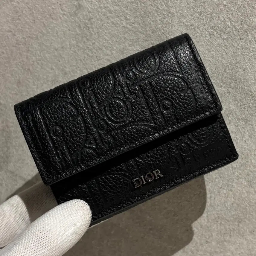 [BUNJANG] Dior Gravity 3-Fold Flap Wallet / [정품(선물가능,유일매물)/OS] 디올 그래비티 3단 플랩 반지갑