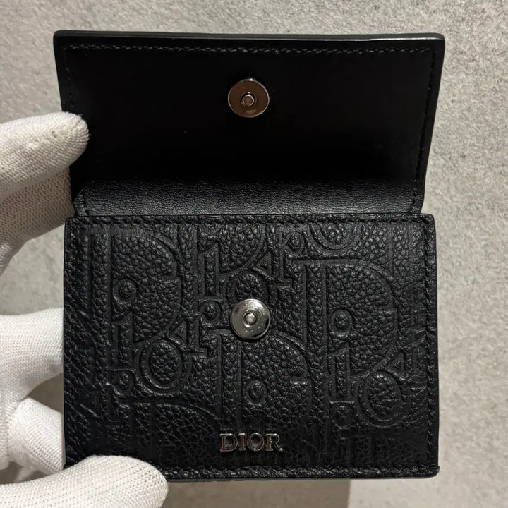 [BUNJANG] Dior Gravity 3-Fold Flap Wallet / [정품(선물가능,유일매물)/OS] 디올 그래비티 3단 플랩 반지갑