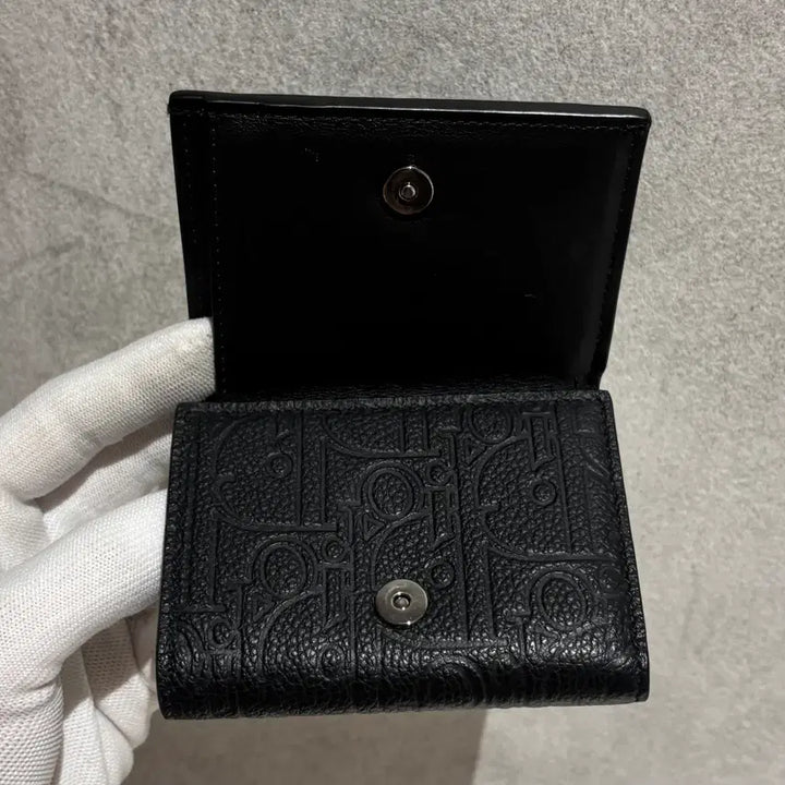 [BUNJANG] Dior Gravity 3-Fold Flap Wallet / [정품(선물가능,유일매물)/OS] 디올 그래비티 3단 플랩 반지갑