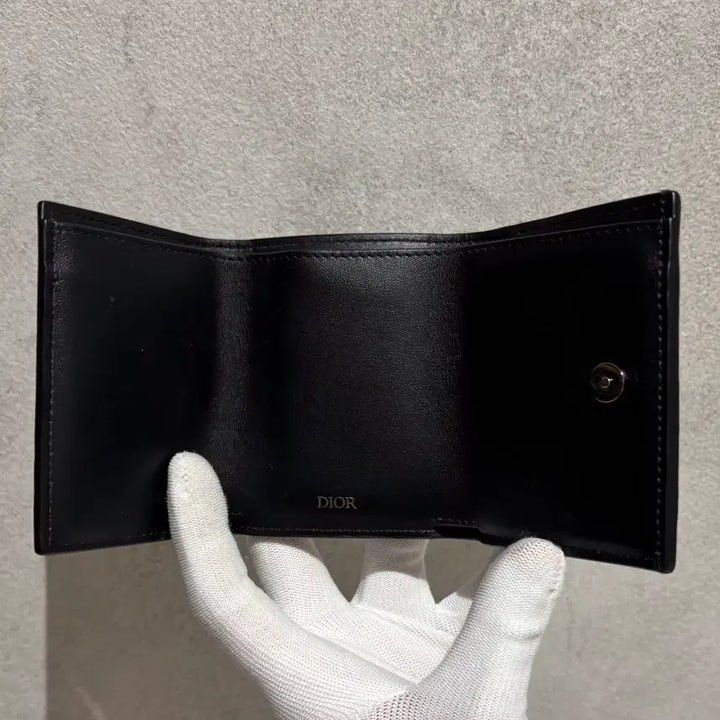 [BUNJANG] Dior Gravity 3-Fold Flap Wallet / [정품(선물가능,유일매물)/OS] 디올 그래비티 3단 플랩 반지갑