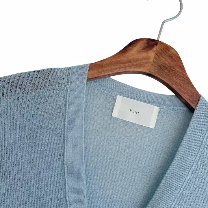 [BUNJANG] Soft Sheer Cardigan / 교신안함)소프트 시스루 가디건