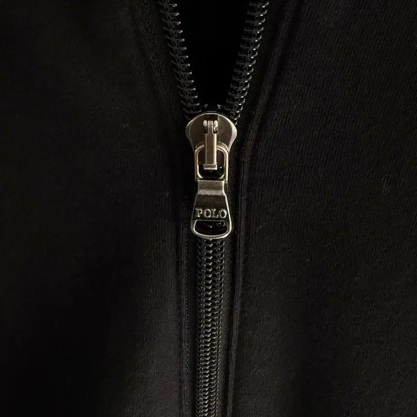 [SOLD OUT] Polo 폴로 랄프로렌 신형 레드포니 블랙컬러 코튼 집업 트랙 자켓