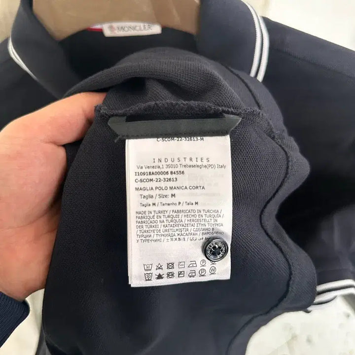 [SOLD OUT] 몽클레어 카라 폴로 티셔츠 m