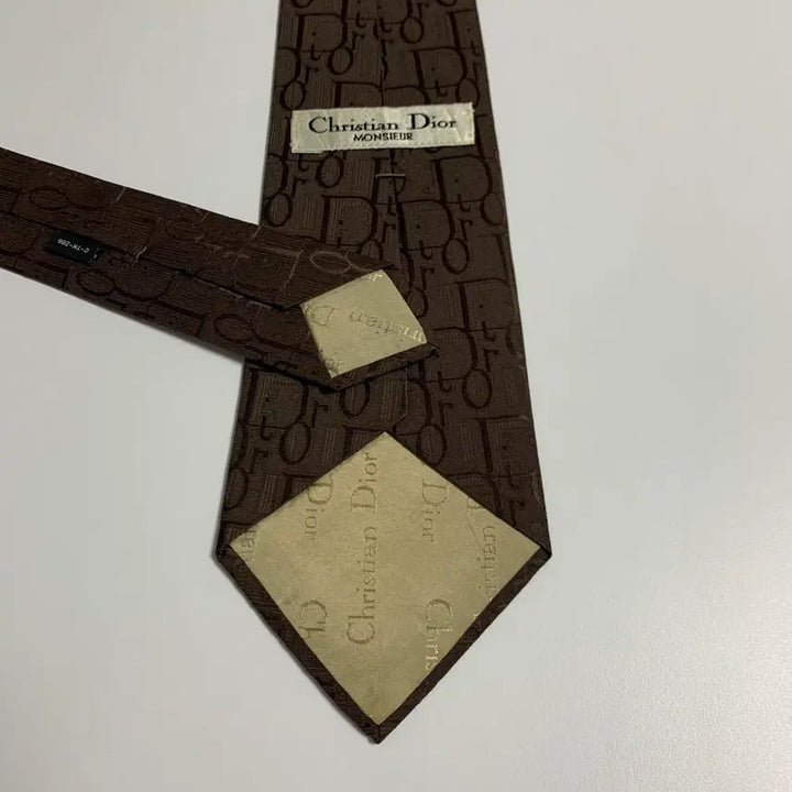 [BUNJANG] Dior Oblique 100% Silk Tie / 디올 오블리크 넥타이 명품 100실크 최상급 A+등급 브라운컬러