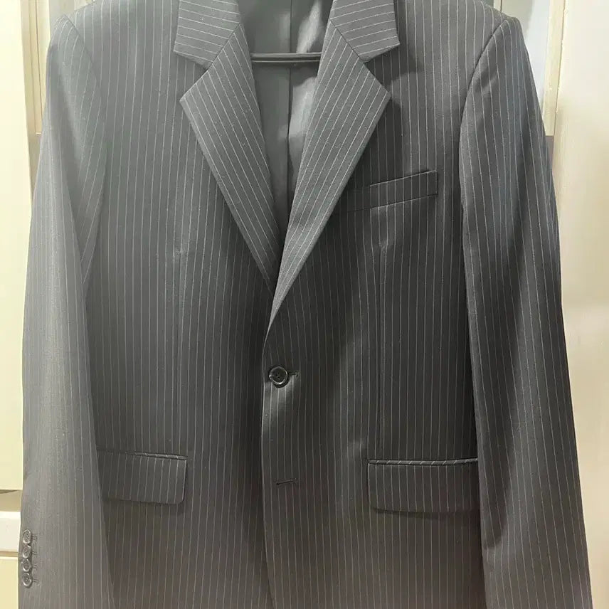 [BUNJANG] Mama Gari 25SS New Tailored Stripe Set-up Jacket / 마마가리 / 25SS 뉴테일러드 스트라이프 셋업 자켓 / 50