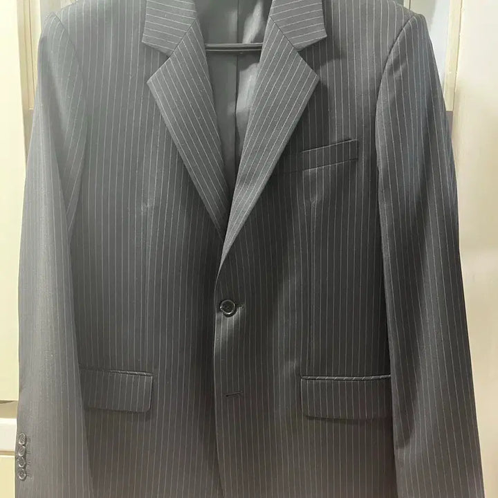[BUNJANG] Mama Gari 25SS New Tailored Stripe Set-up Jacket / 마마가리 / 25SS 뉴테일러드 스트라이프 셋업 자켓 / 50
