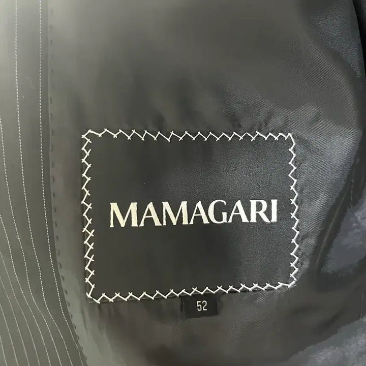 [BUNJANG] Mama Gari 25SS New Tailored Stripe Set-up Jacket / 마마가리 / 25SS 뉴테일러드 스트라이프 셋업 자켓 / 50