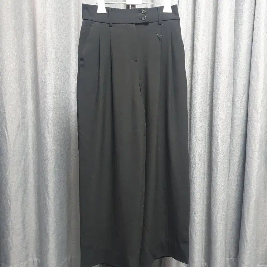 [BUNJANG] 55 Long Pleated Slacks / 55핀턱 고급 롱슬랙스