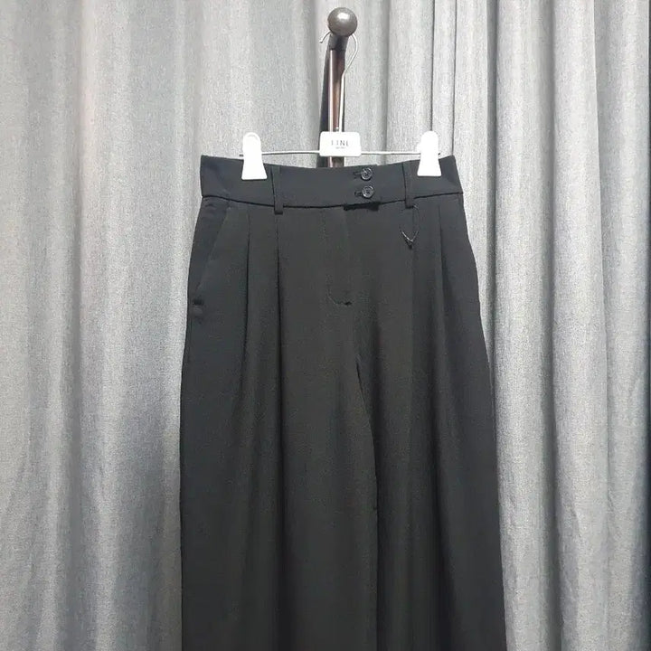[BUNJANG] 55 Long Pleated Slacks / 55핀턱 고급 롱슬랙스