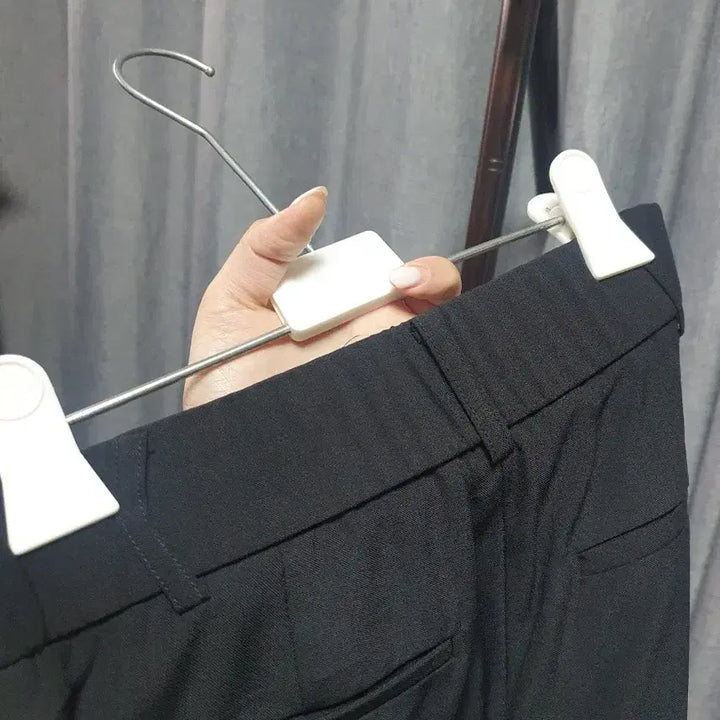 [BUNJANG] 55 Long Pleated Slacks / 55핀턱 고급 롱슬랙스