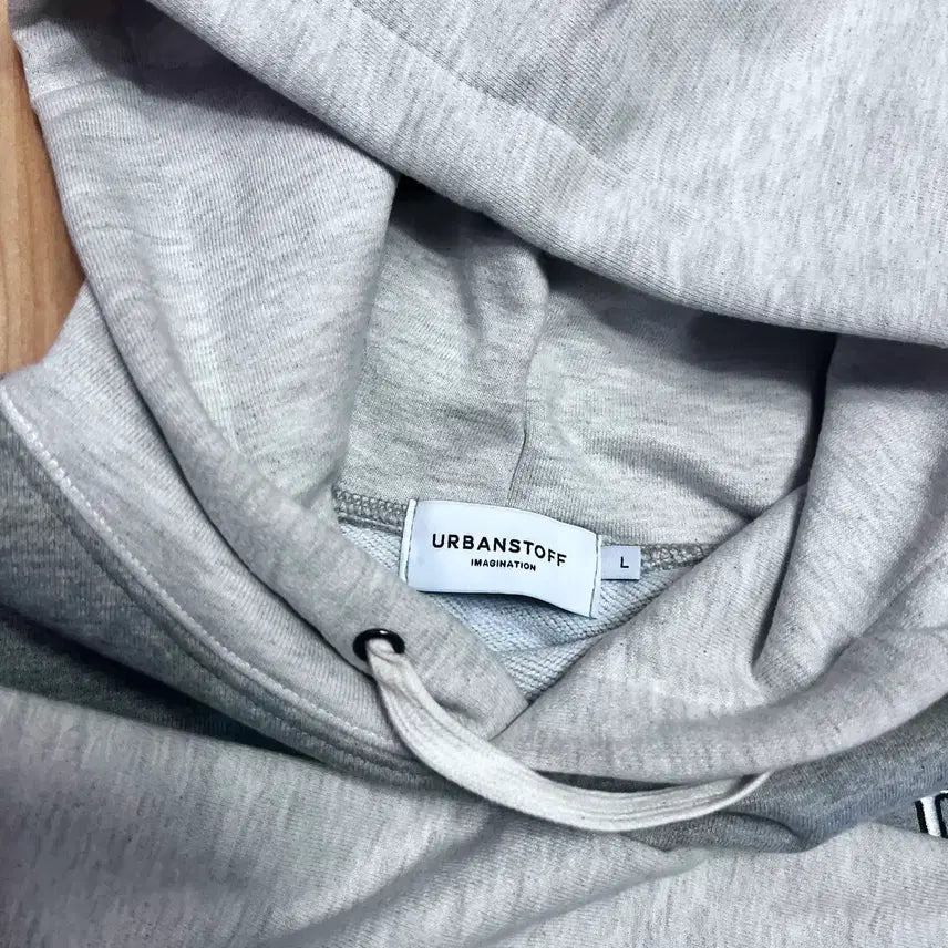 [SOLD OUT] (L) 어반스터프 컬러 매칭 후디 그레이