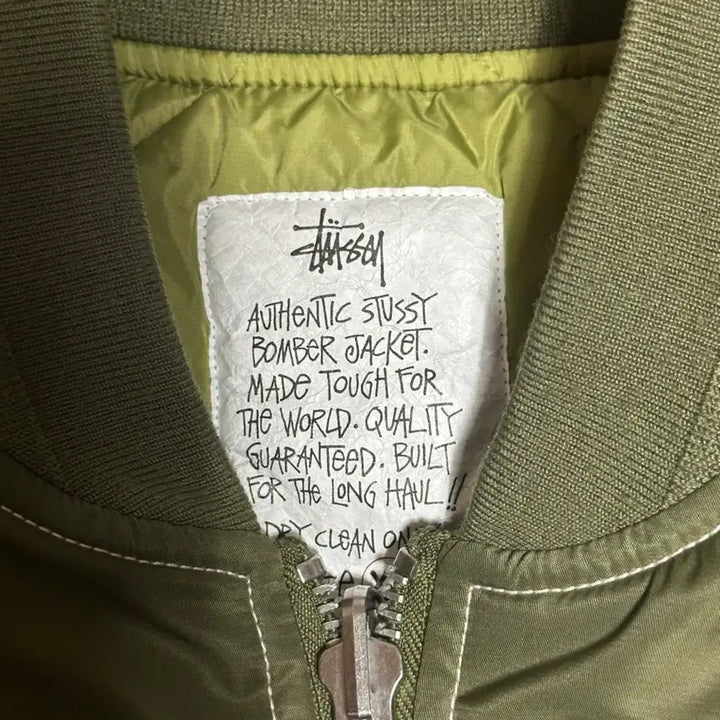 [BUNJANG] Stussy Built Reversible Bomber Jacket - XL / Stussy Built Reversible Bomber - XL