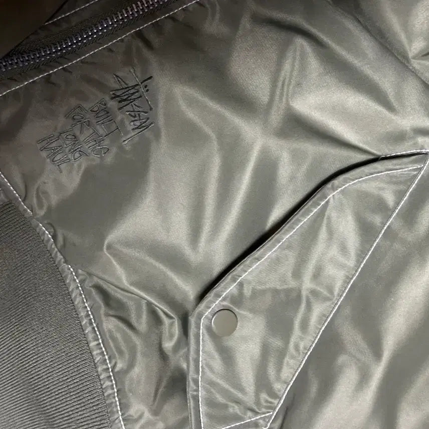 [BUNJANG] Stussy Built Reversible Bomber Jacket - XL / Stussy Built Reversible Bomber - XL