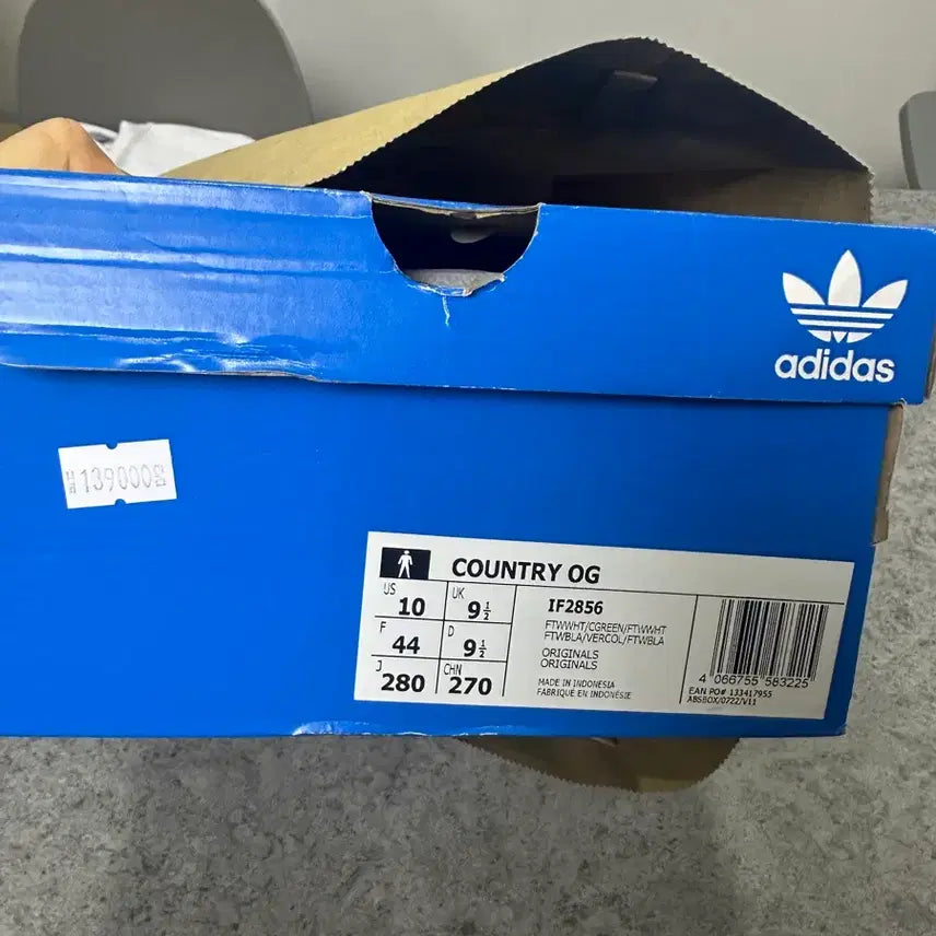[BUNJANG] Adidas Country OG Sneakers / [팝니다] 아디다스 컨트리 OG 운동화 280mm 새제품(50%