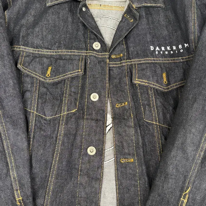 [BUNJANG] Darkroom Studio Gi84 Collaboration Denim Jacket / 다크룸 스튜디오 청자켓