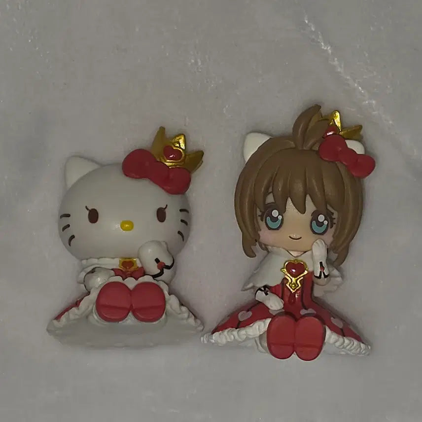[BUNJANG] Cardcaptor Sakura Sanrio Special Collaboration Mascot Gacha Hello Kitty / 일괄 카드캡터체리 사쿠라 산리오 스페셜 콜라보 마스코트 가챠 헬로키티