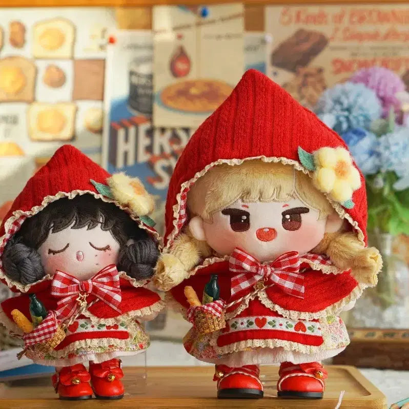[SOLD OUT] 퍼피 옷장 동화나라 20cm 20깅 속성인형 속성솜 옷 빨강망토