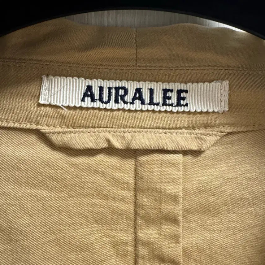 [BUNJANG] AURALEE Double Button Shirt Jacket / 오라리 AURALEE 더블 버튼 셔츠 자켓
