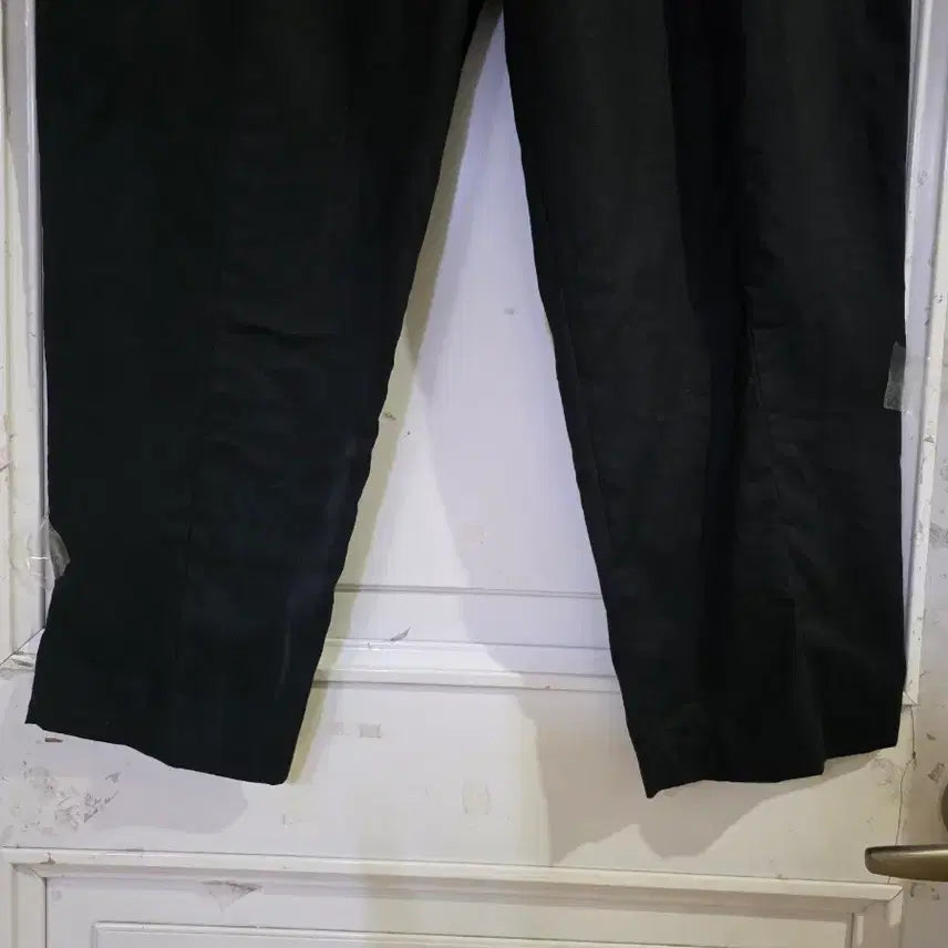 [SOLD OUT] 여름 마  린넨   고급스러운  밴딩 와이드 베기통바지  88까지