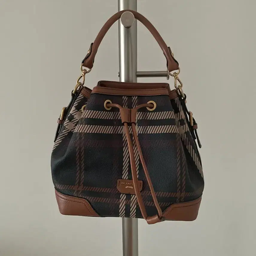 [BUNJANG] BEAN POLE Leather Tote Crossbody Bag / 빈폴(BEAN POLE) 토트 크로스백