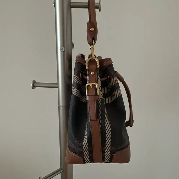 [BUNJANG] BEAN POLE Leather Tote Crossbody Bag / 빈폴(BEAN POLE) 토트 크로스백