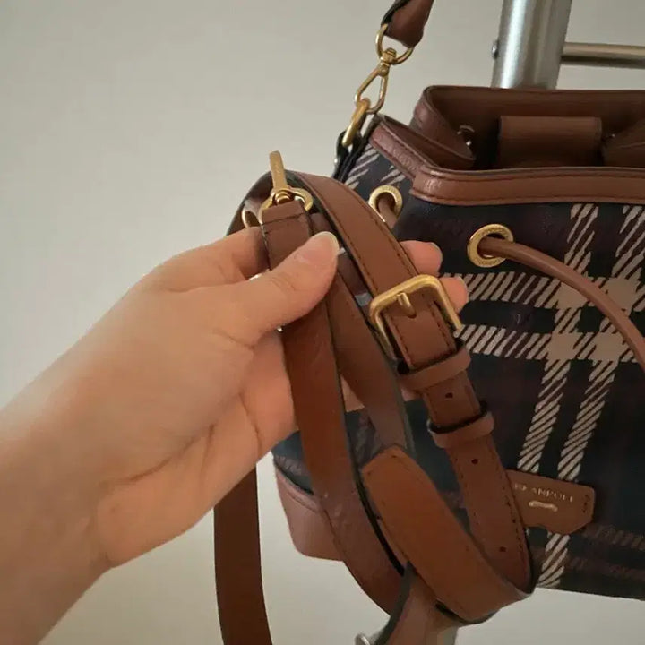 [BUNJANG] BEAN POLE Leather Tote Crossbody Bag / 빈폴(BEAN POLE) 토트 크로스백
