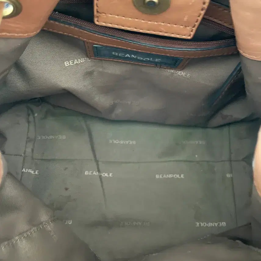 [BUNJANG] BEAN POLE Leather Tote Crossbody Bag / 빈폴(BEAN POLE) 토트 크로스백