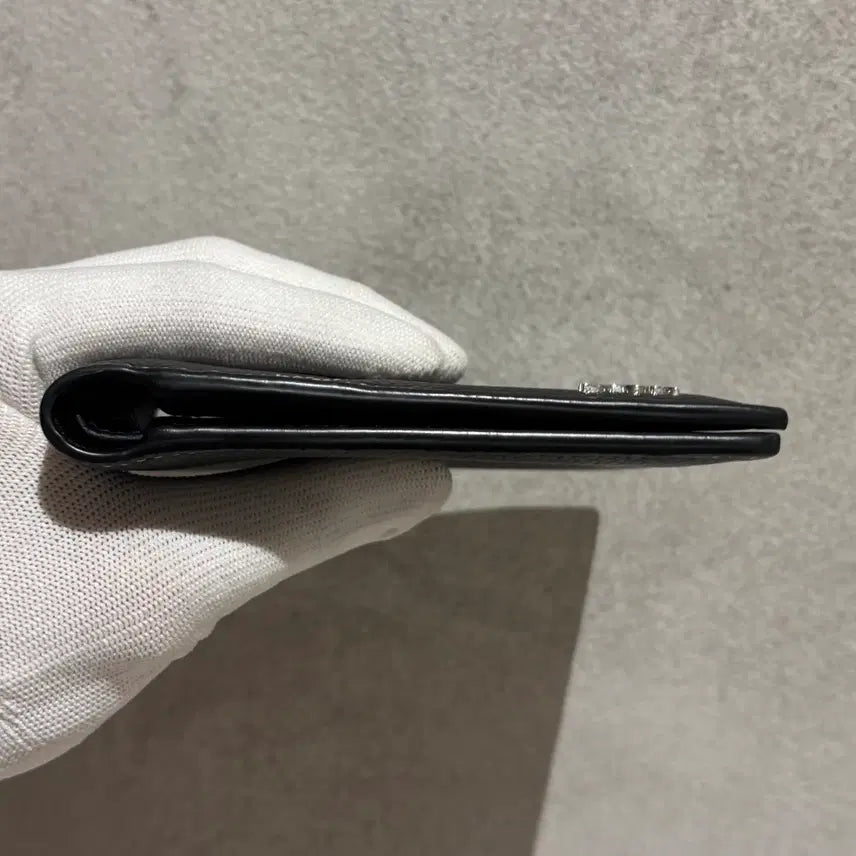 [BUNJANG] Dior Grained Calfskin Saddle Bifold Wallet / 9정품(선물가능)/OS] 디올 그레인드 카프스킨 새들 반지갑