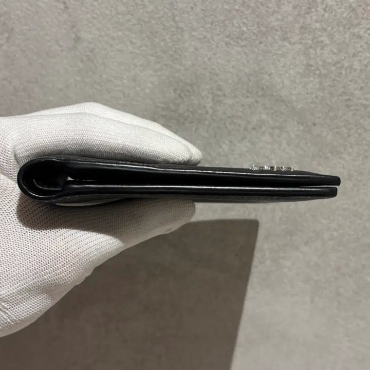 [BUNJANG] Dior Grained Calfskin Saddle Bifold Wallet / 9정품(선물가능)/OS] 디올 그레인드 카프스킨 새들 반지갑