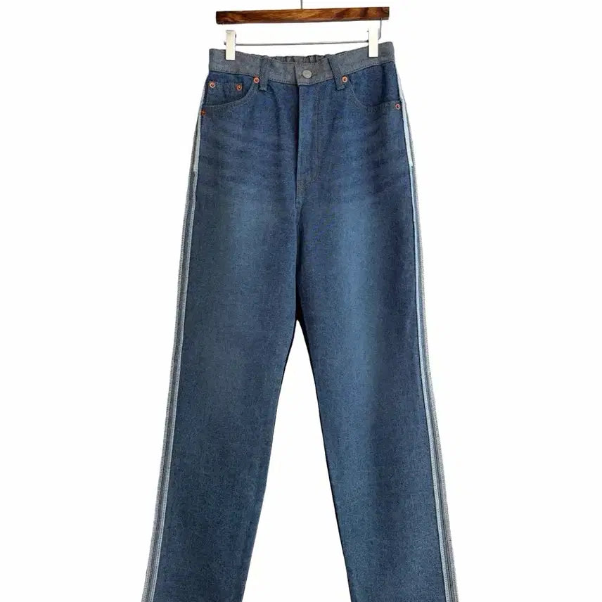 [BUNJANG] Neroli 36 Two-Tone Denim Jeans / 교신안함)네로리36 투톤 청바지
