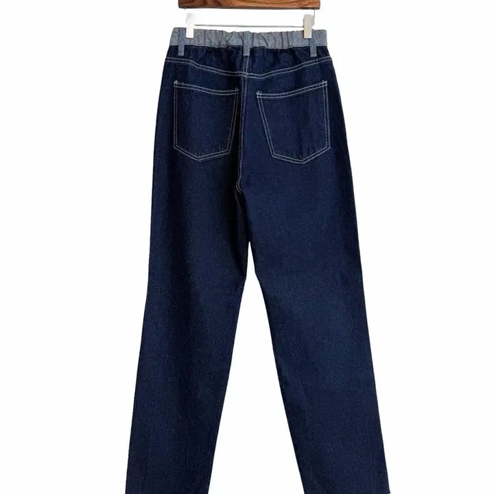 [BUNJANG] Neroli 36 Two-Tone Denim Jeans / 교신안함)네로리36 투톤 청바지