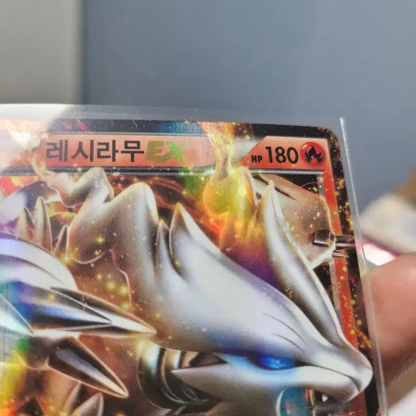 [BUNJANG] Pokemon Reshiram EX Card / 포켓몬 레시라무 EX 카드