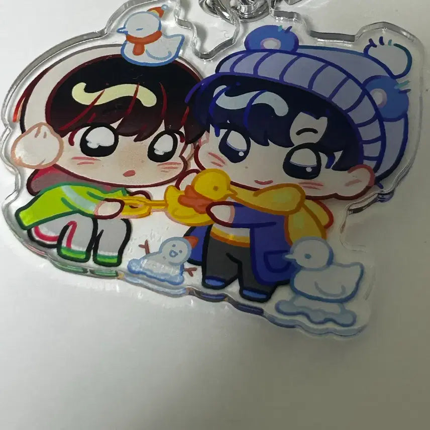 [BUNJANG] GABAGETIM Jeon Youngjoong Sung Junsu Keyring / 가비지타임 빵준 전영중 성준수 키링