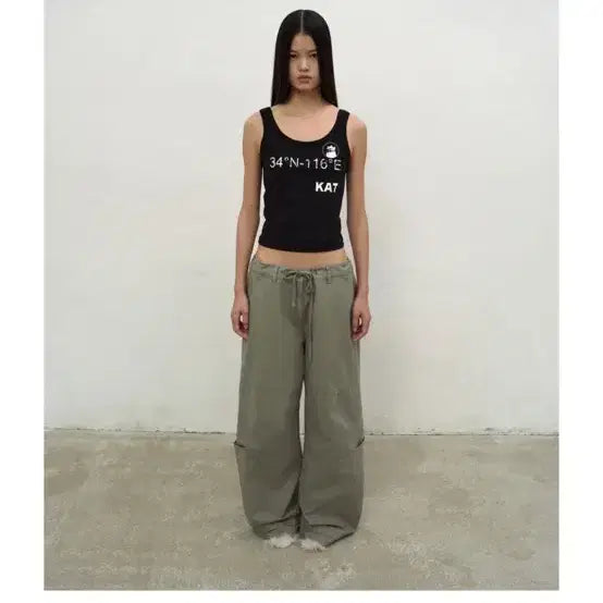 [BUNJANG] LCDC TM Washed String Pants S / 엘씨디씨티엠 워시드스트링 팬츠 S