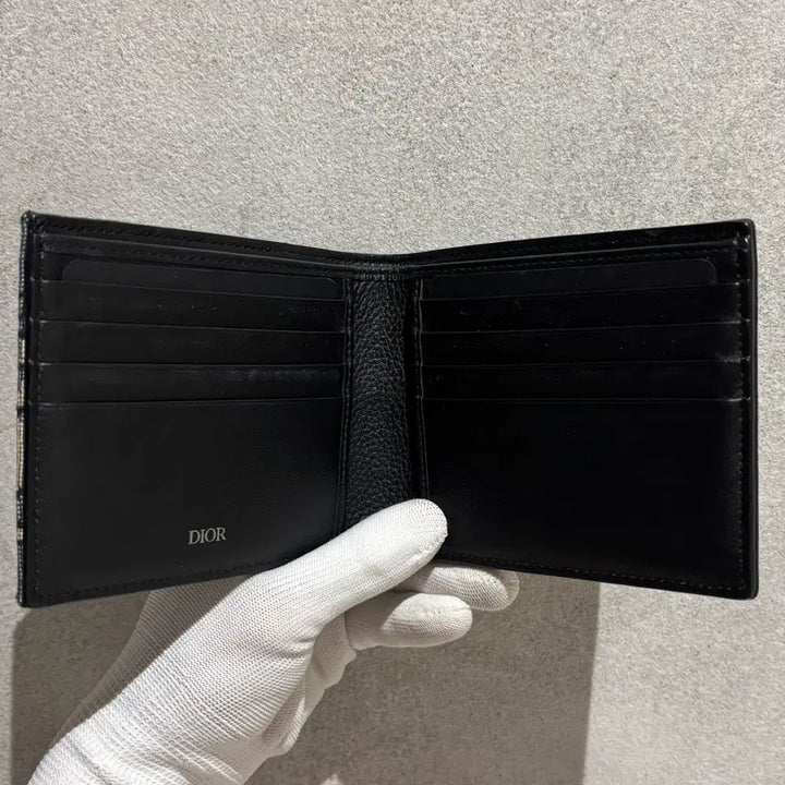 [BUNJANG] Dior Oblique Saddle Bi-fold Wallet / [정품/OS] 디올 오블리크 새들 반지갑