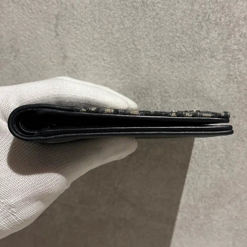 [BUNJANG] Dior Oblique Saddle Bi-fold Wallet / [정품/OS] 디올 오블리크 새들 반지갑