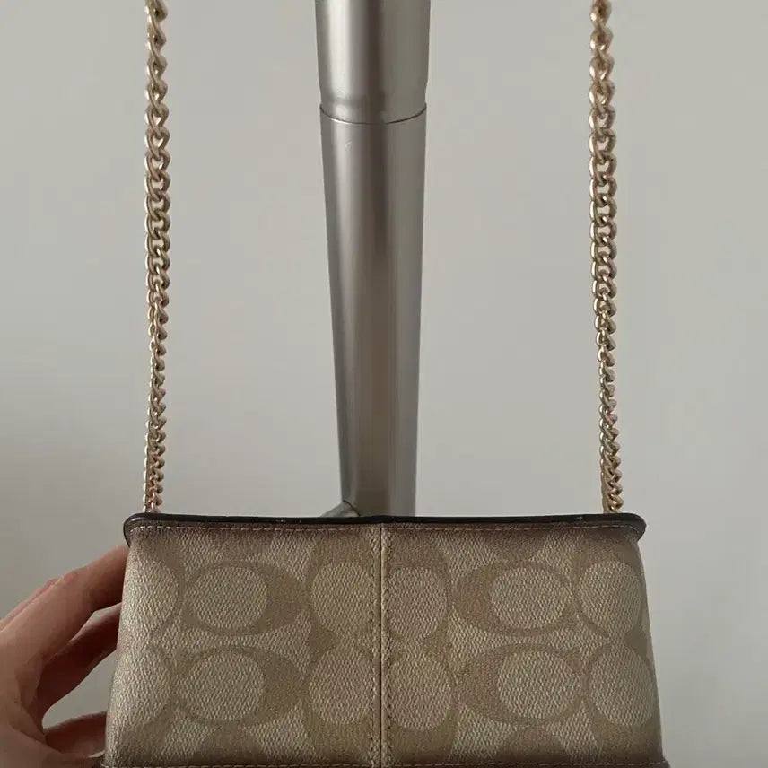 [BUNJANG] COACH Chain Crossbody Bag / 코치(COACH) 체인 크로스백