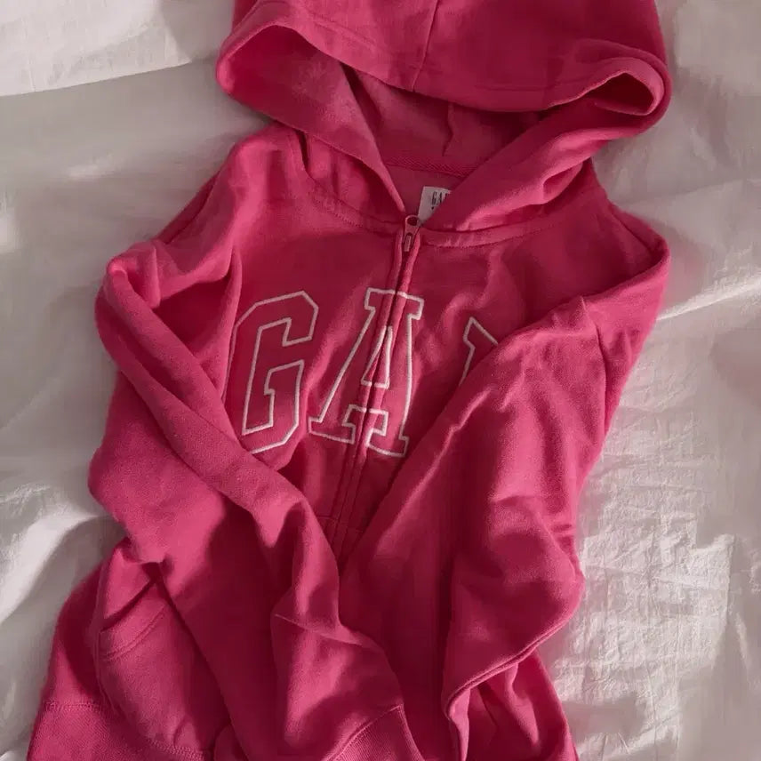 [BUNJANG] Gap Kids XXL Pink Hooded Zip-up / 갭 키즈 XXL 후드집업