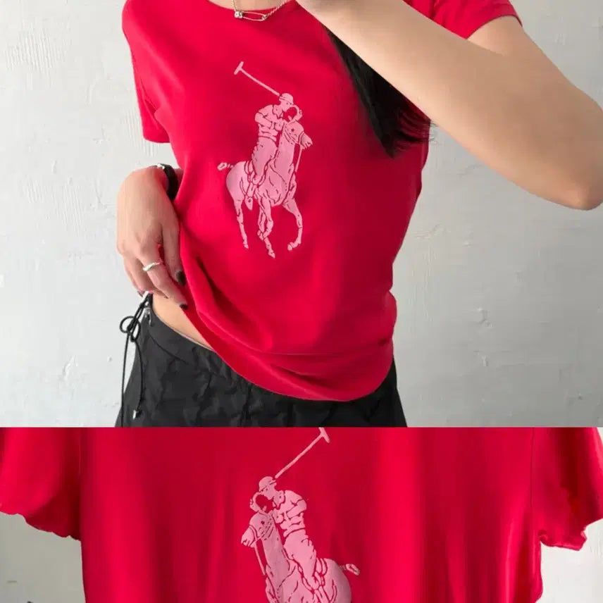 [SOLD OUT] Polo 랄프로렌 우먼 빅포니 티셔츠