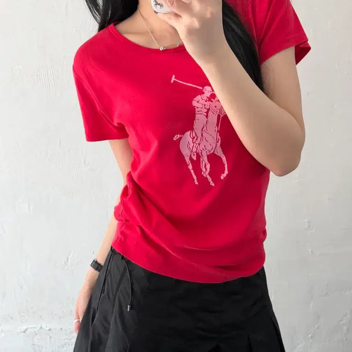 [SOLD OUT] Polo 랄프로렌 우먼 빅포니 티셔츠