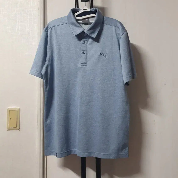[SOLD OUT] 푸마 기능성 반팔카라티 남성용 스카이블루 L 100