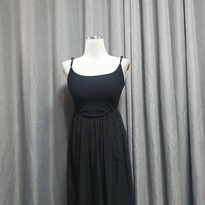 [BUNJANG] Sleeveless Maxi Dress / 캡내장 슬리브리스 맥시원피스