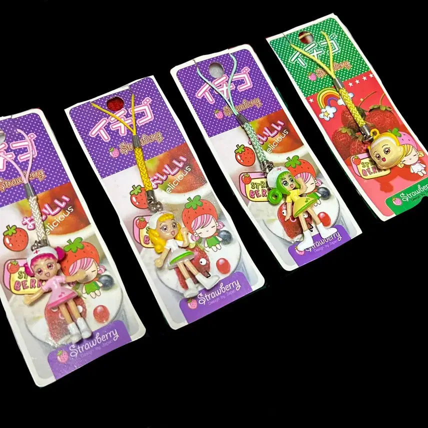 [BUNJANG] Little Witch Doremi Keychain Figures Bundle Set / 고전문구 꼬마마법사레미 키링 피규어 일괄 고전 스트랩