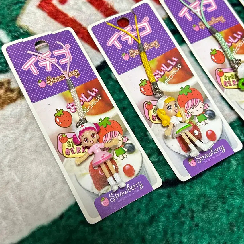 [BUNJANG] Little Witch Doremi Keychain Figures Bundle Set / 고전문구 꼬마마법사레미 키링 피규어 일괄 고전 스트랩