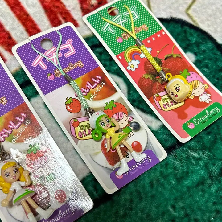 [BUNJANG] Little Witch Doremi Keychain Figures Bundle Set / 고전문구 꼬마마법사레미 키링 피규어 일괄 고전 스트랩