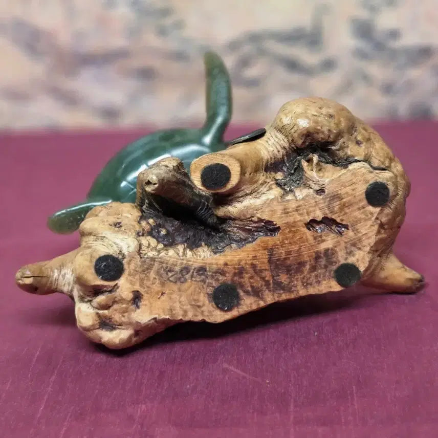 [BUNJANG] John Perry Jade Style Resin Turtle Sculpture / *John Perry Jade(옥)스타일 수지 거북이 조각상