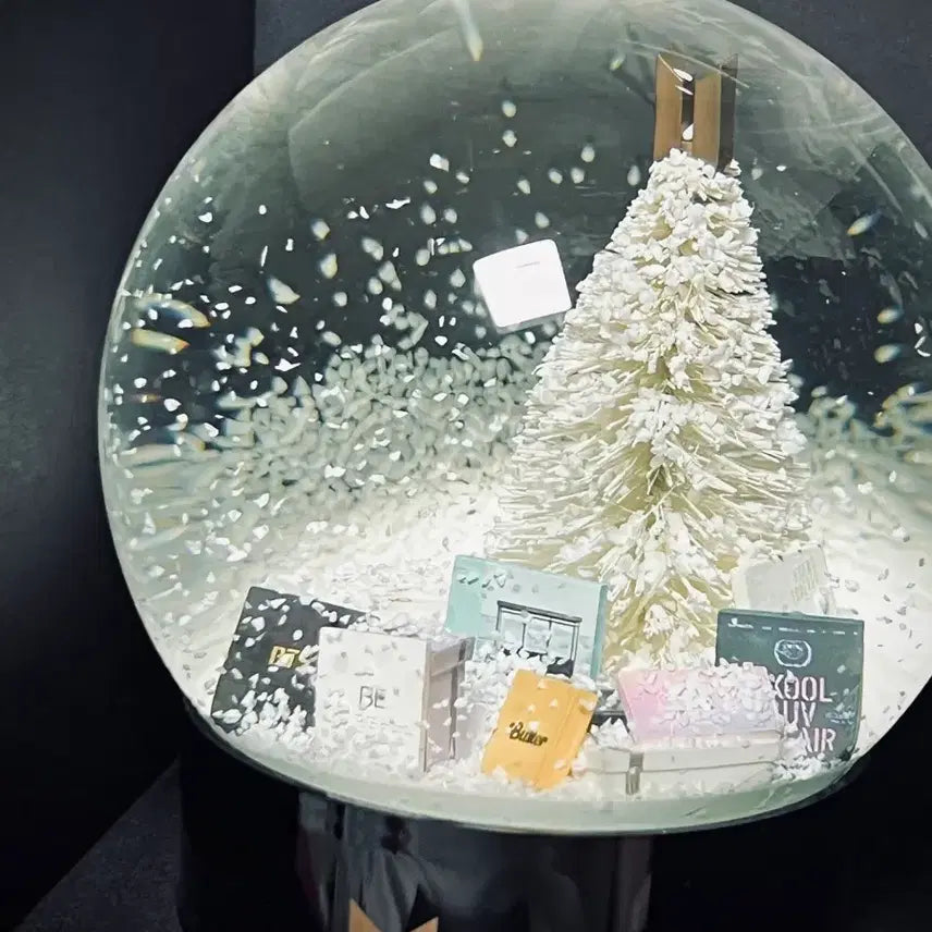 [BUNJANG] BTS Merch Box 10 Snow Globe Photocard Bundle Set (Unsealed) / (단순개봉)방탄 bts 머치박스10 스노우볼 포카포함 풀세트